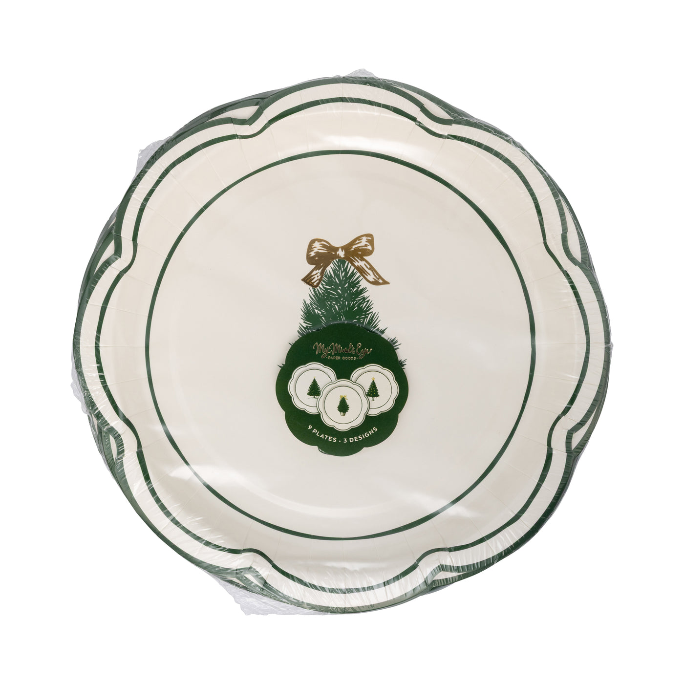 CHL1240 - Christmas Lane Plate Set