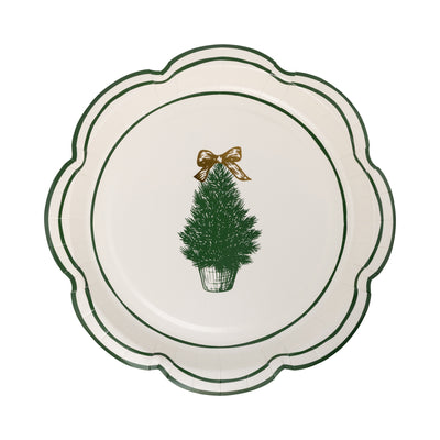 CHL1240 - Christmas Lane Plate Set
