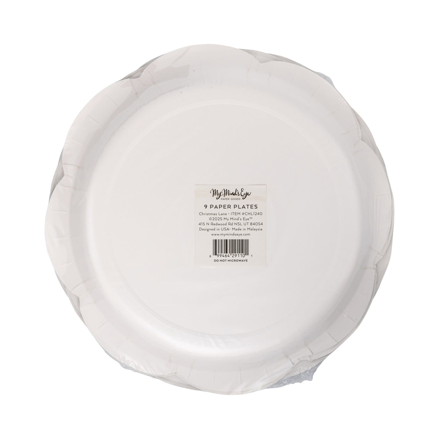 CHL1240 - Christmas Lane Plate Set