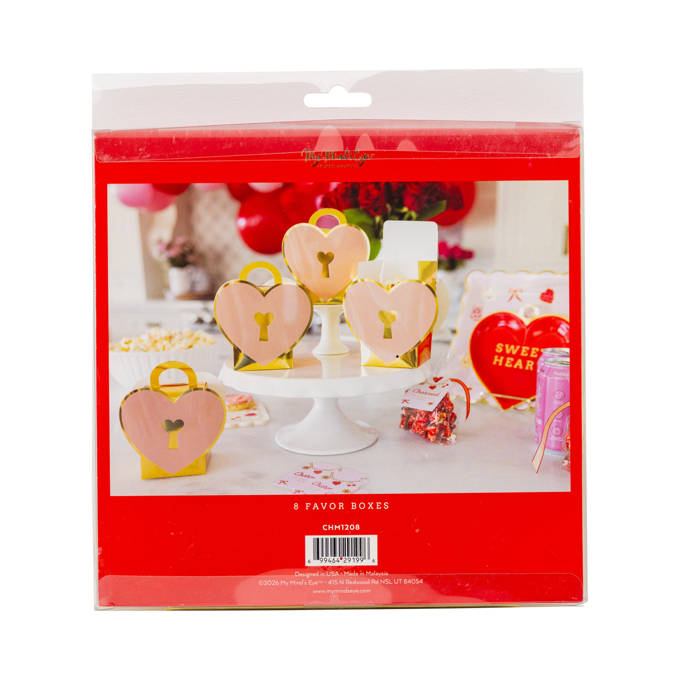 CHM1208 - Heart Lock Treat Box