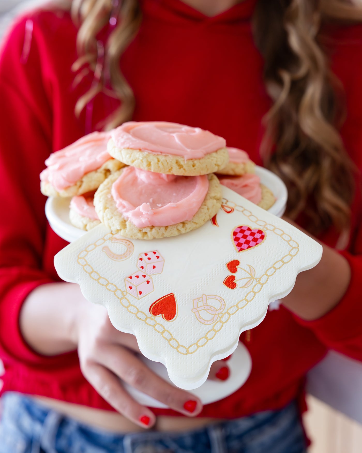 CHM1239 - Valentines Charm Cocktail Napkin