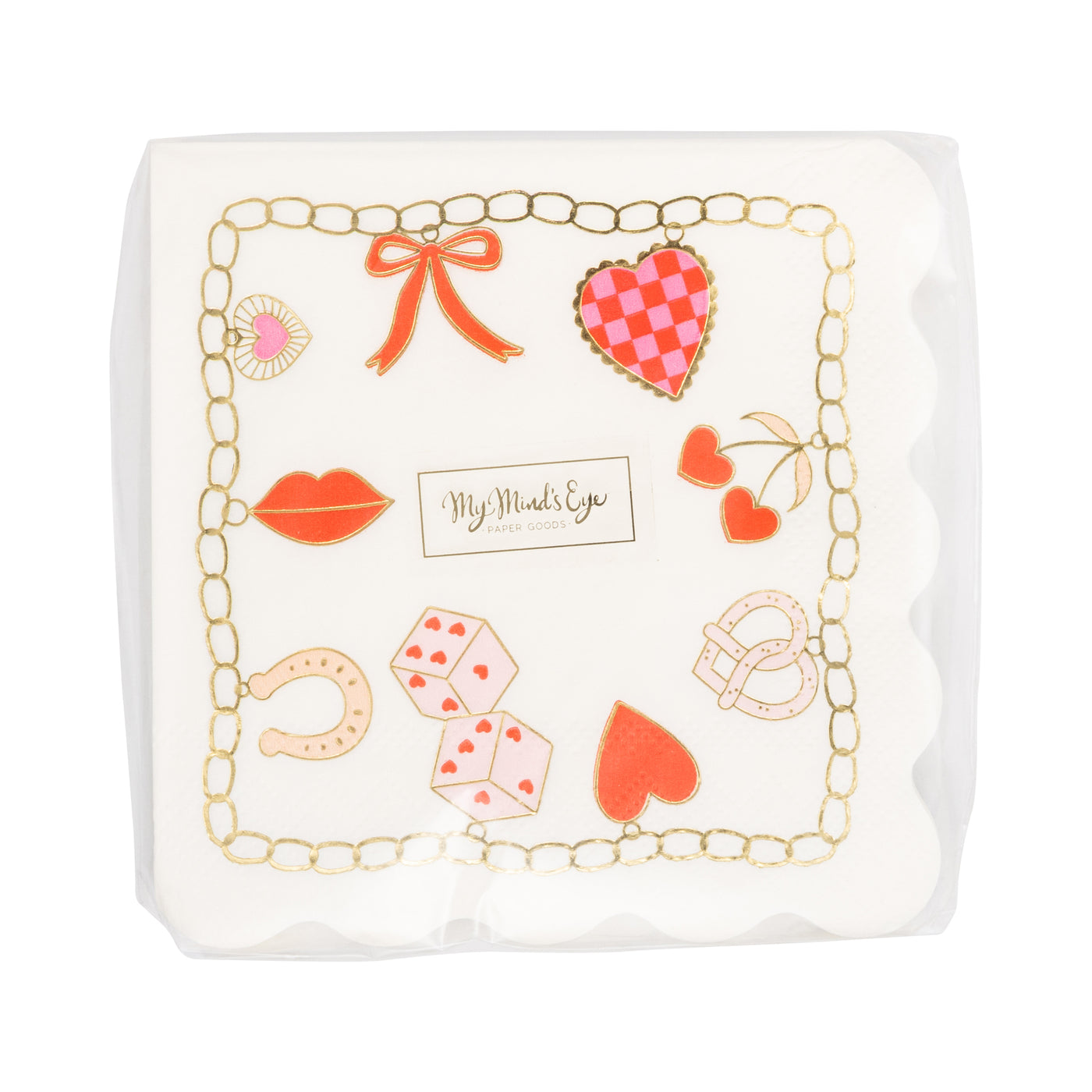CHM1239 - Valentines Charm Cocktail Napkin