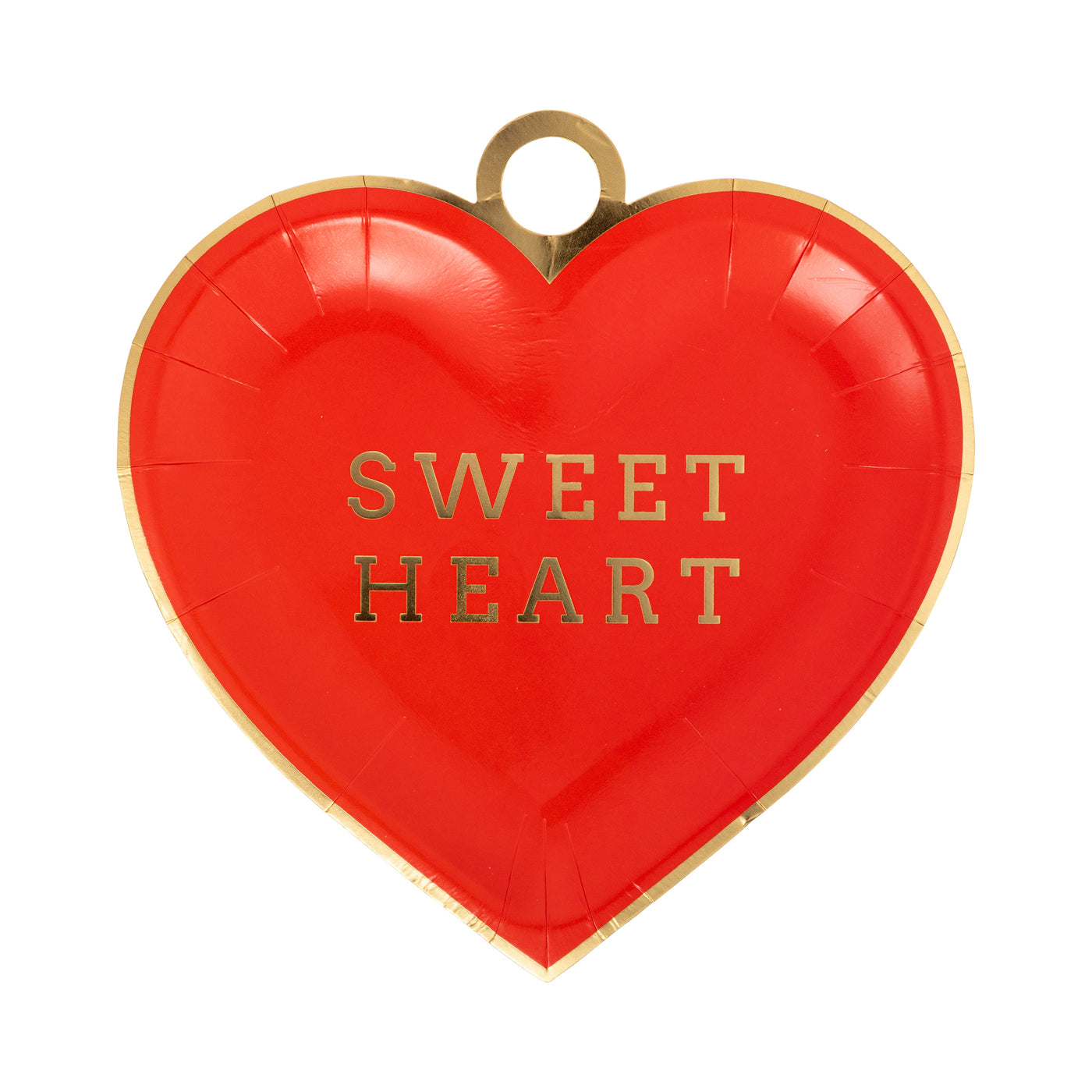CHM1241 - Sweet Heart Charm Shaped Plate Set