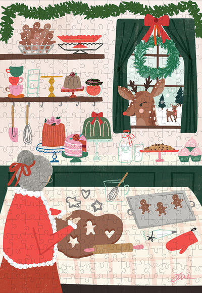 CHR1220 - Mrs Claus Bakery Puzzle 300 pc