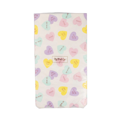 CVH1138 - Conversation Hearts Dinner Napkin