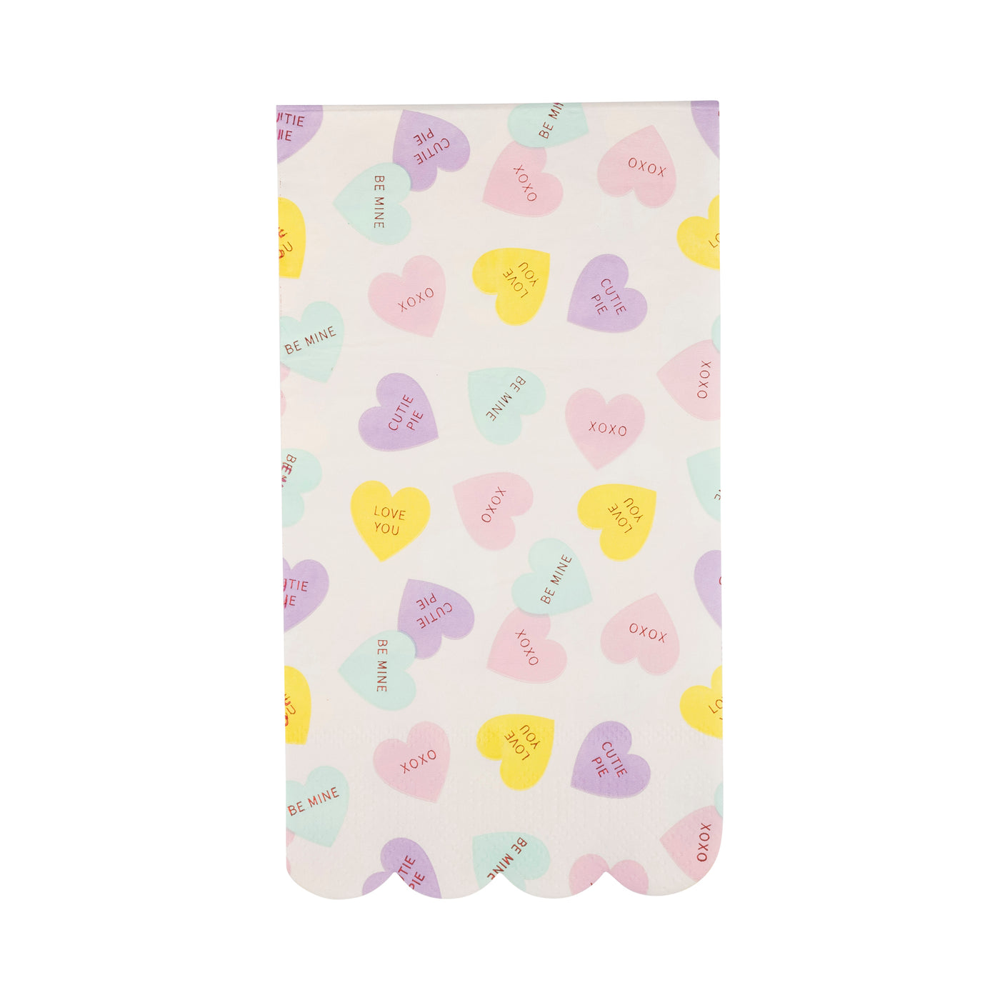 CVH1138 - Conversation Hearts Dinner Napkin