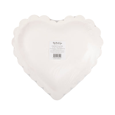 CVH1140 - Striped Hearts Plate Set