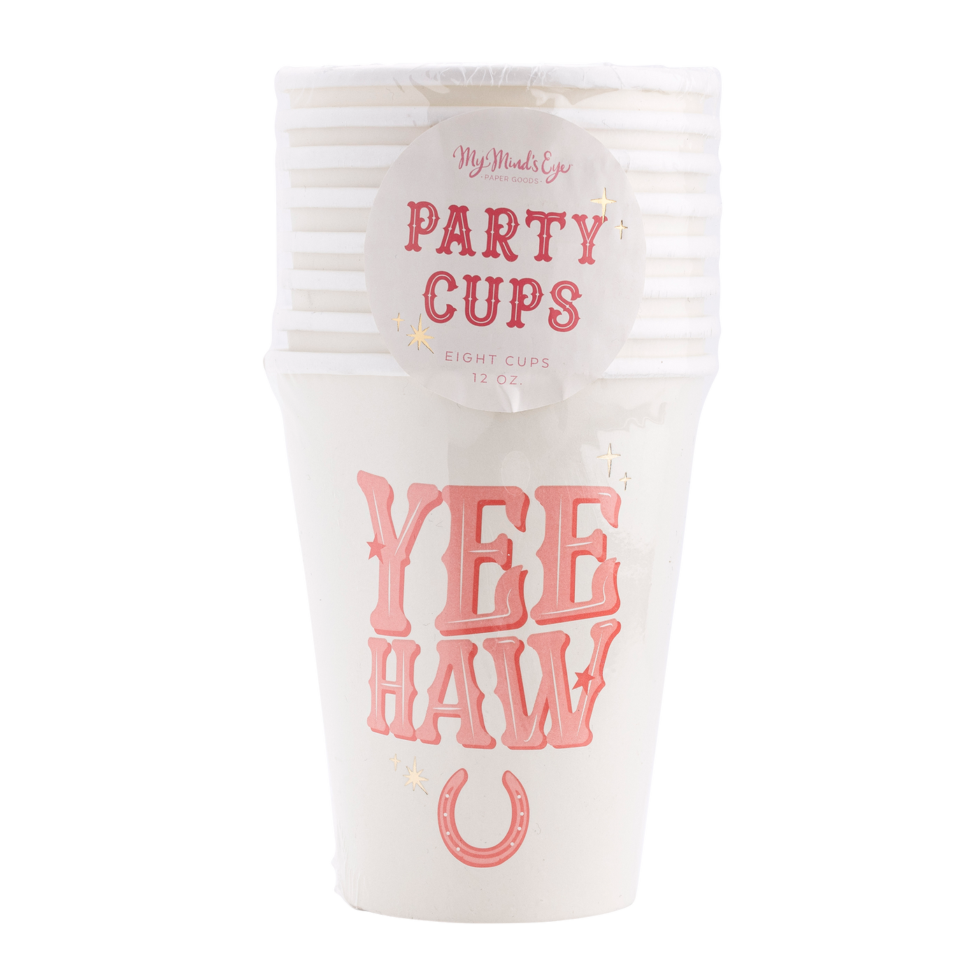 CWG1011 - Yeehaw Paper Party Cups