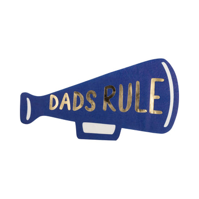 DAD1137 - Dads Rule Megaphone Napkin