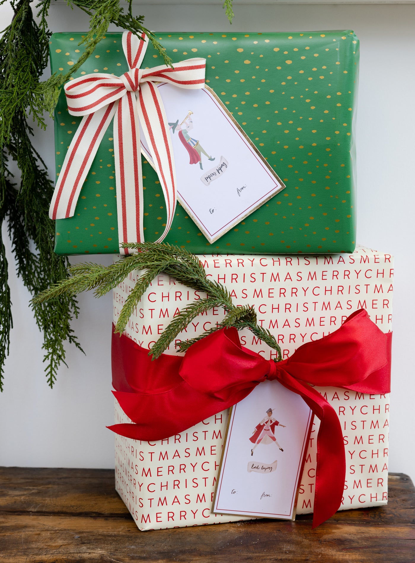DAY1008 - 12 Days Of Christmas Oversized Gift Tags