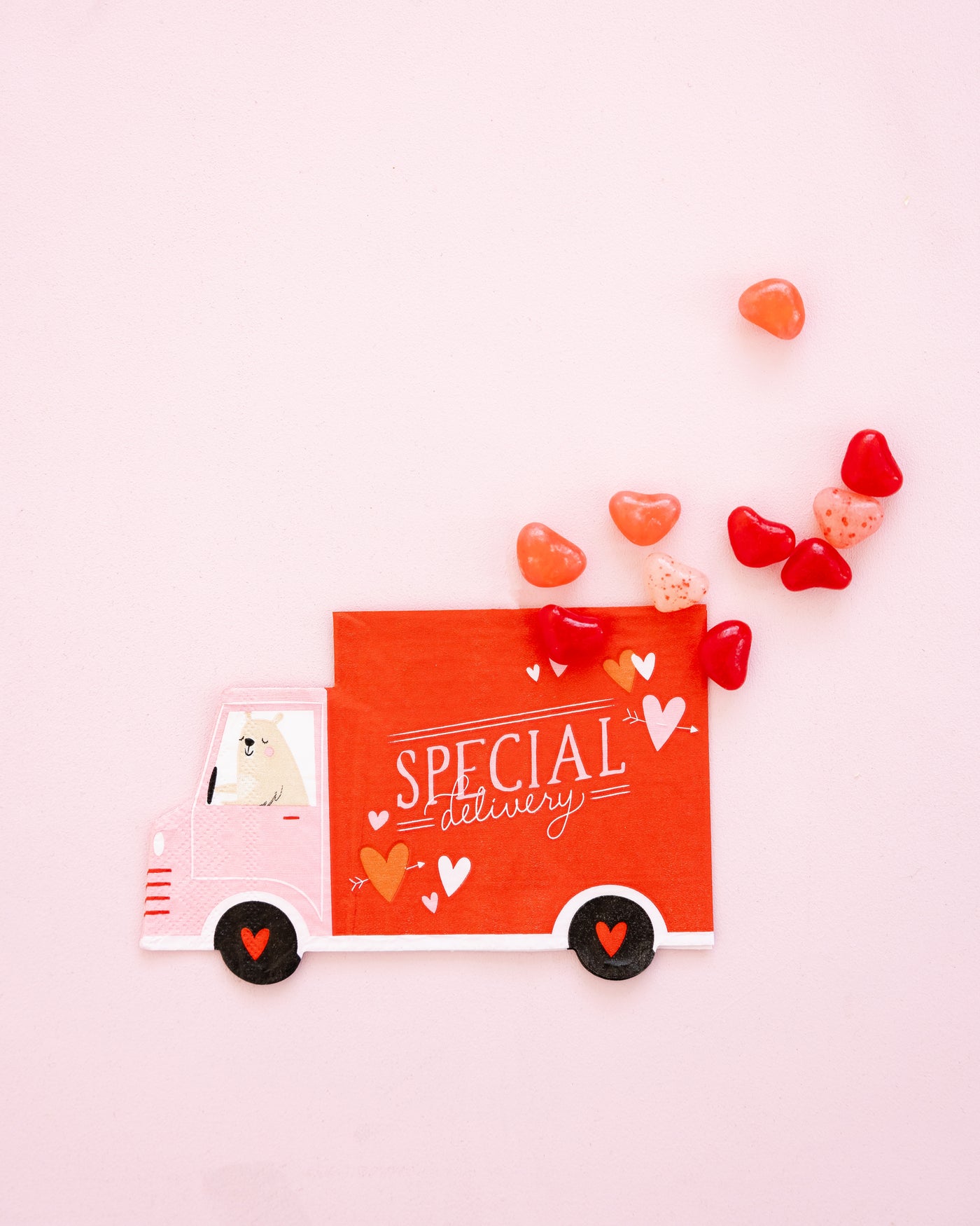 DEL1139 - Special Delivery Truck Napkin