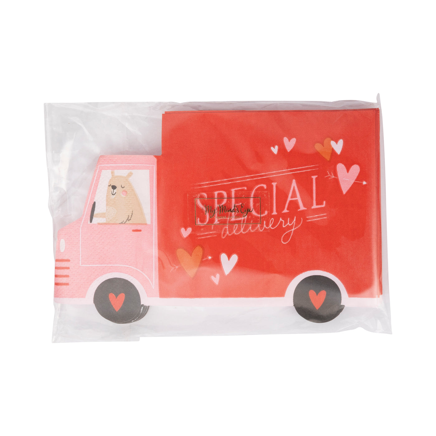 DEL1139 - Special Delivery Truck Napkin