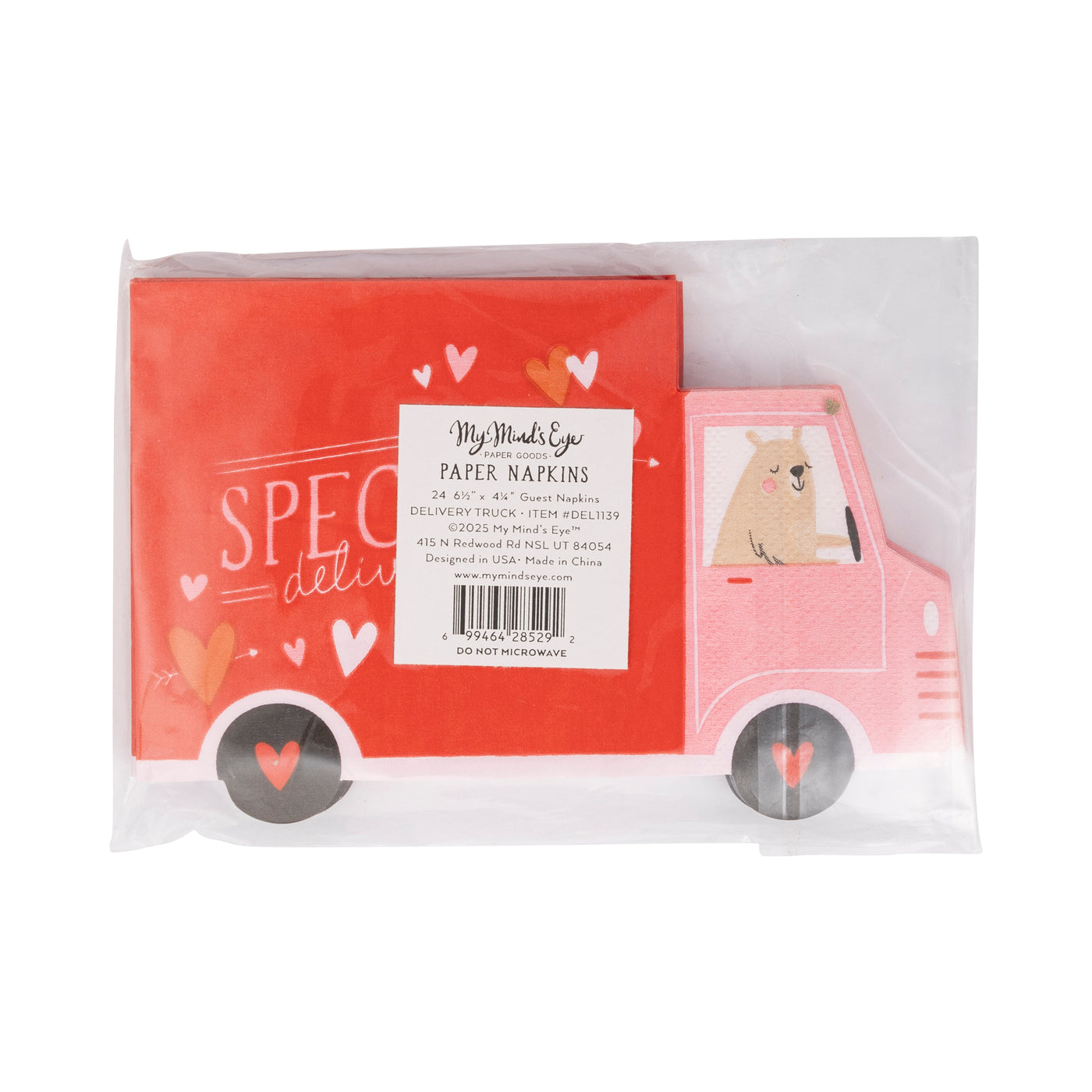 DEL1139 - Special Delivery Truck Napkin