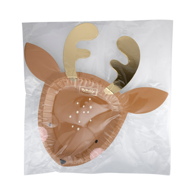 DER1140 - Reindeer Shaped 10" Plate