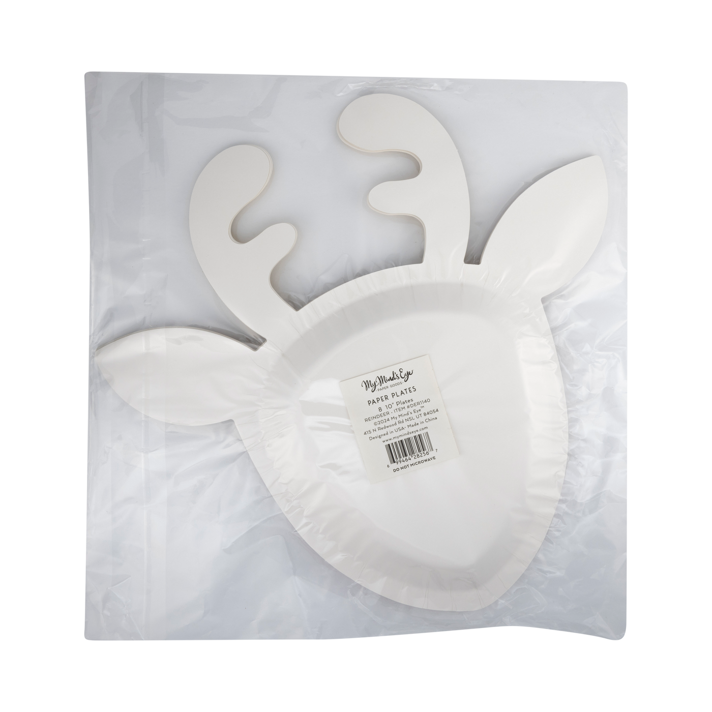 DER1140 - Reindeer Shaped 10" Plate