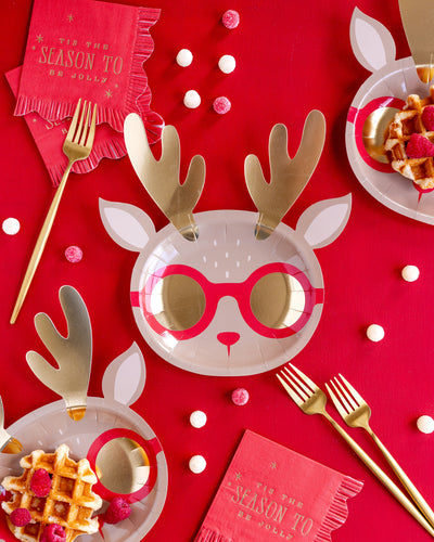 DER1239 - Reindeer Games Cocktail Napkin