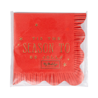 DER1239 - Reindeer Games Cocktail Napkin