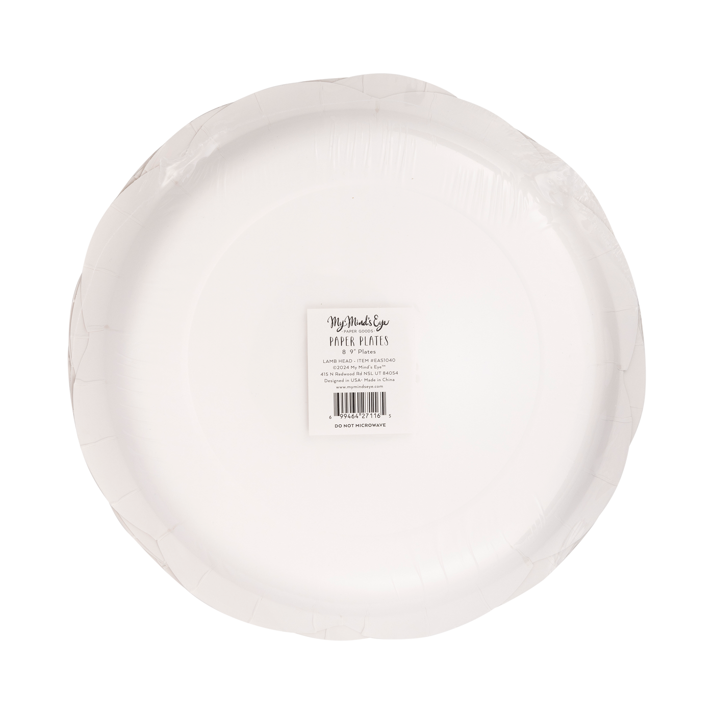 EAS1041 - Scattered Lamb Paper Plate