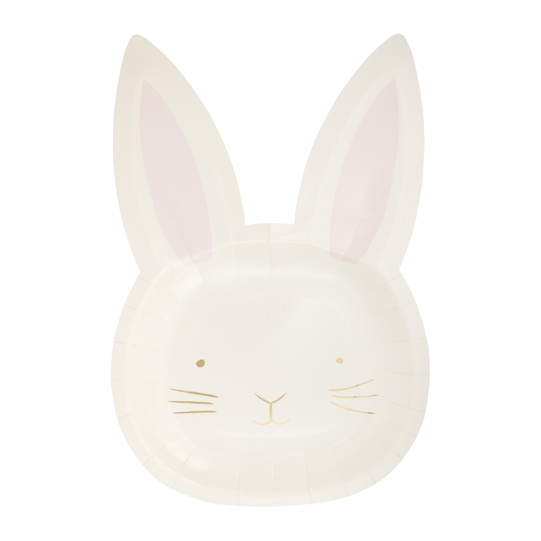 EAS1042 - Bunny Face Shaped Paper Plate – My Minds Eye Paper Goods ...