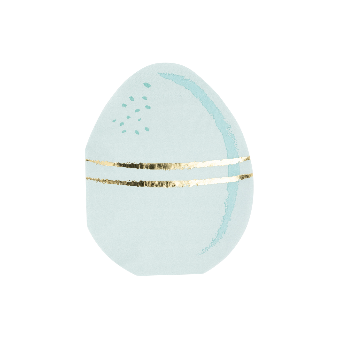 EBS1036 - Easter Egg Shaped Paper Dinner Napkin