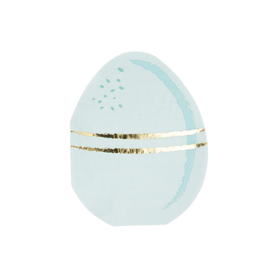 EBS1036 - Easter Egg Shaped Paper Dinner Napkin