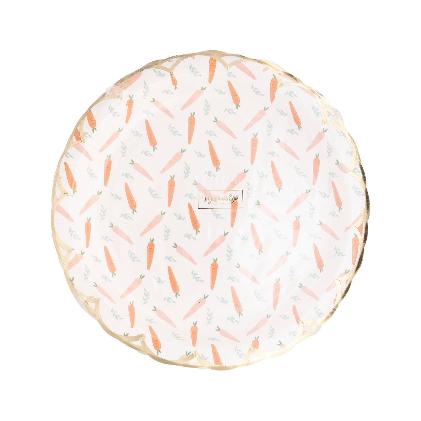 EBS1042 - Carrot Paper Plate