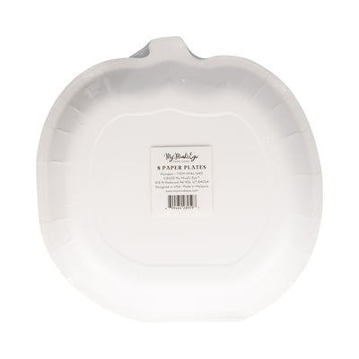FAL1240 - Falloween Pumpkin Shaped Paper Plate