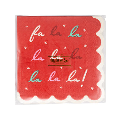 FLL1238 - Fa La La Cocktail Napkin