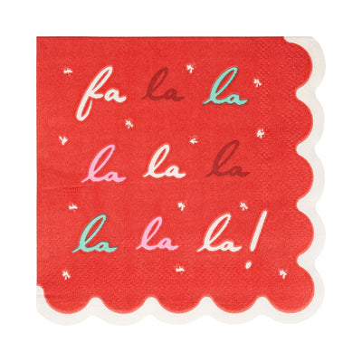 FLL1238 - Fa La La Cocktail Napkin