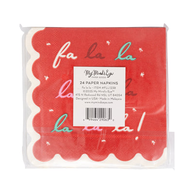 FLL1238 - Fa La La Cocktail Napkin