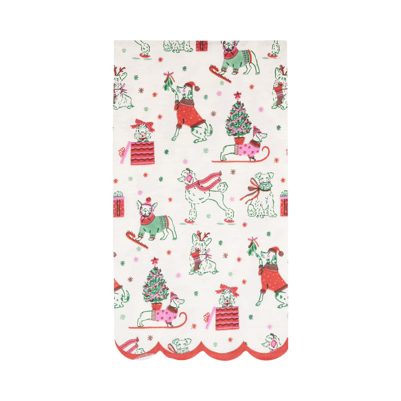 FLL1239 - Puppies Pattern Dinner Napkin