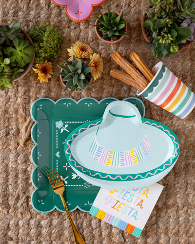 FST1111 - Fiesta Striped Paper Cup