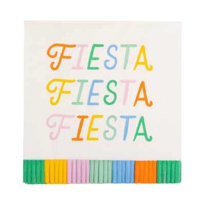 FST1136 - Fiesta Fringed Cocktail Napkin