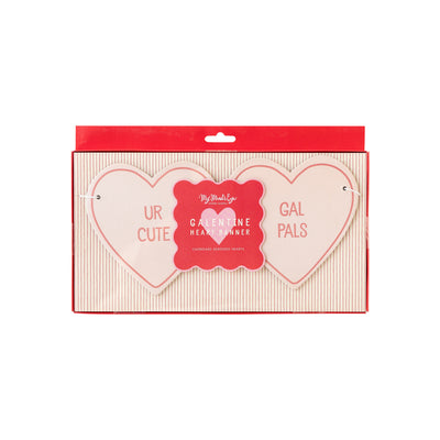 GAL1002 -  Chipboard Heart Banner