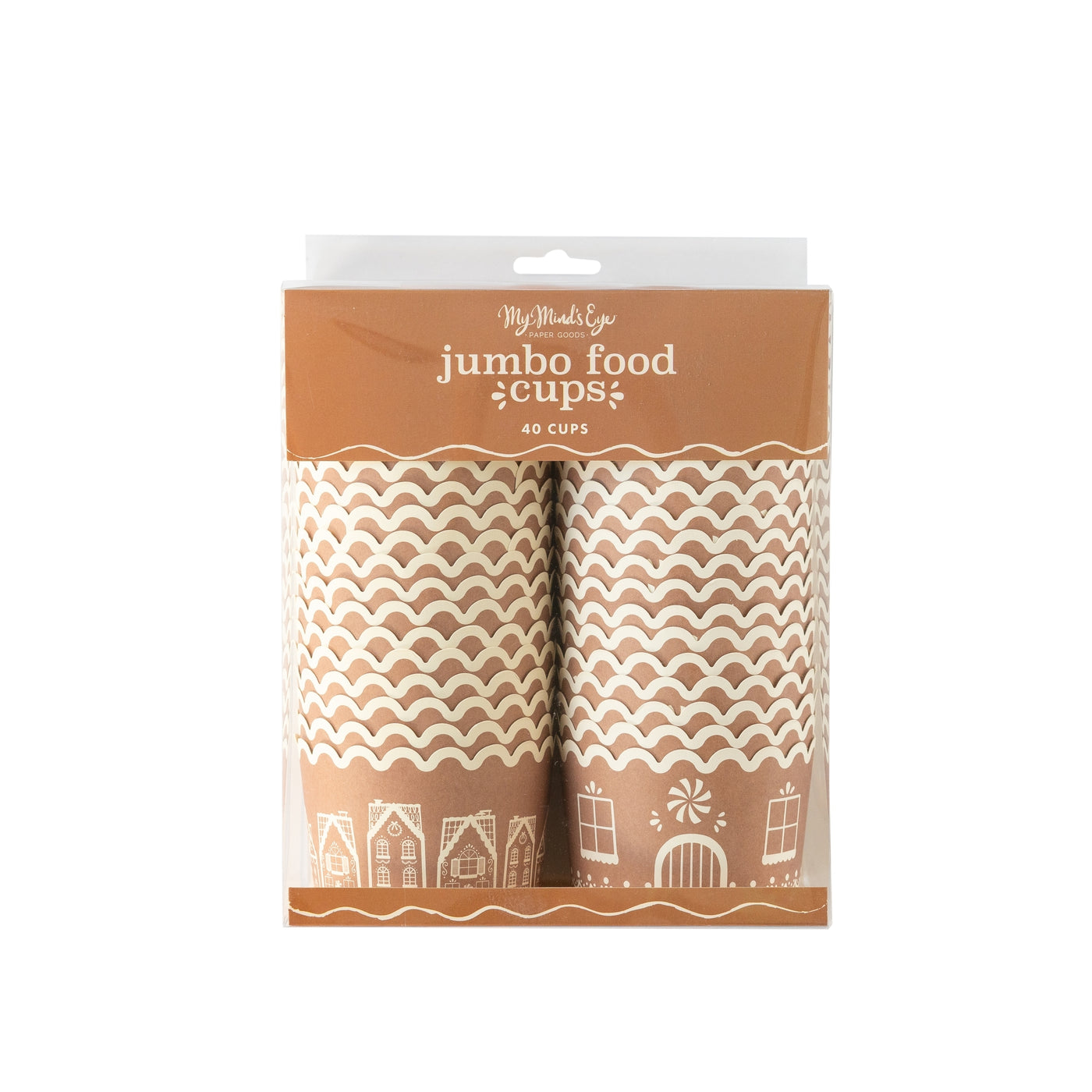 GBD1015 - Gingerbread JUMBO Food Cups