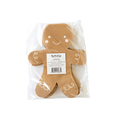 GBD1038 - Gingerbread Man Napkin