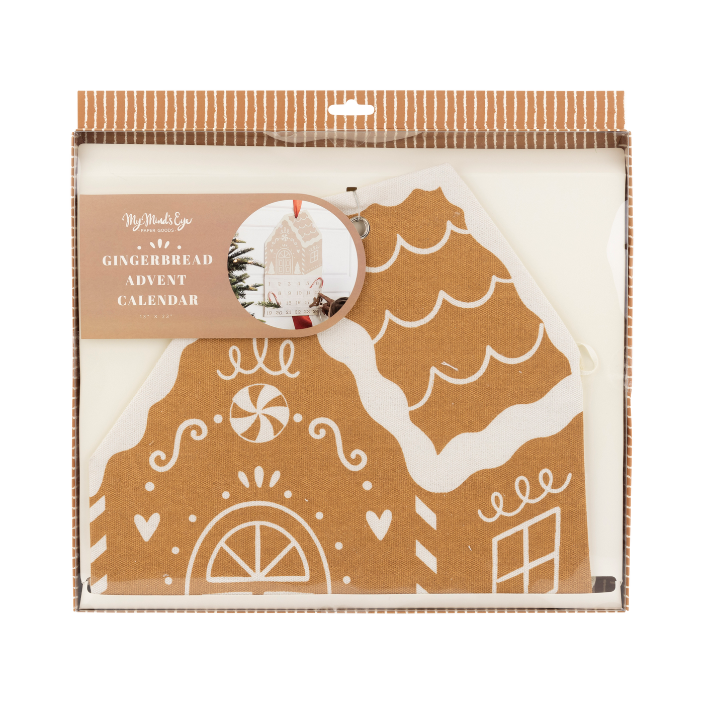 GBD1107 - Gingerbread House Canvas Advent