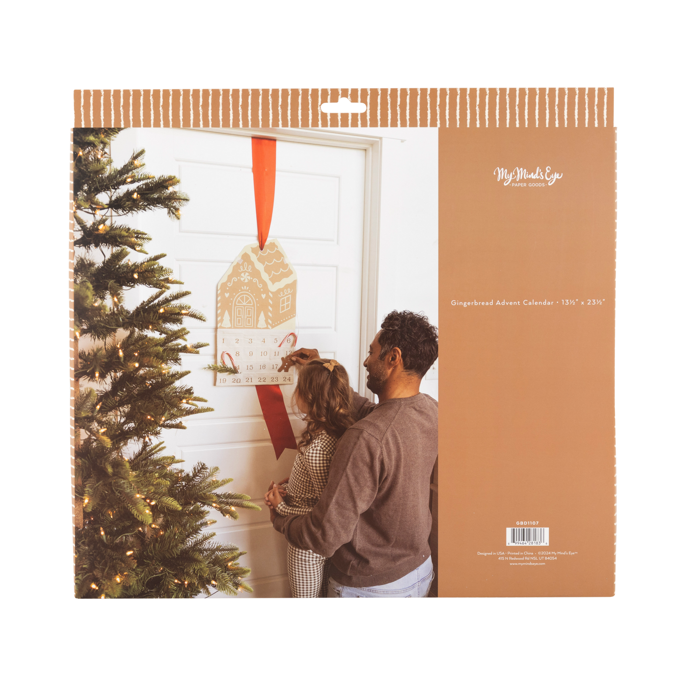 GBD1107 - Gingerbread House Canvas Advent