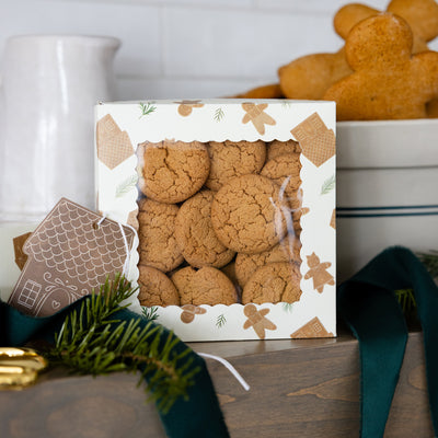 GBD1108 - Whimsy Gingerbread Cookie Boxes