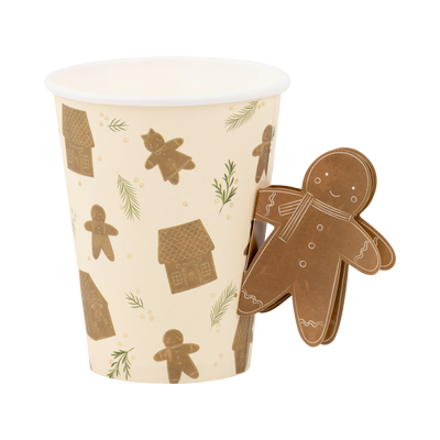 GBD1110 - Whimsy Gingerbread Handled Paper Cup