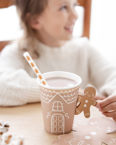 GBD1111 - Gingerbread Handled Paper Cup