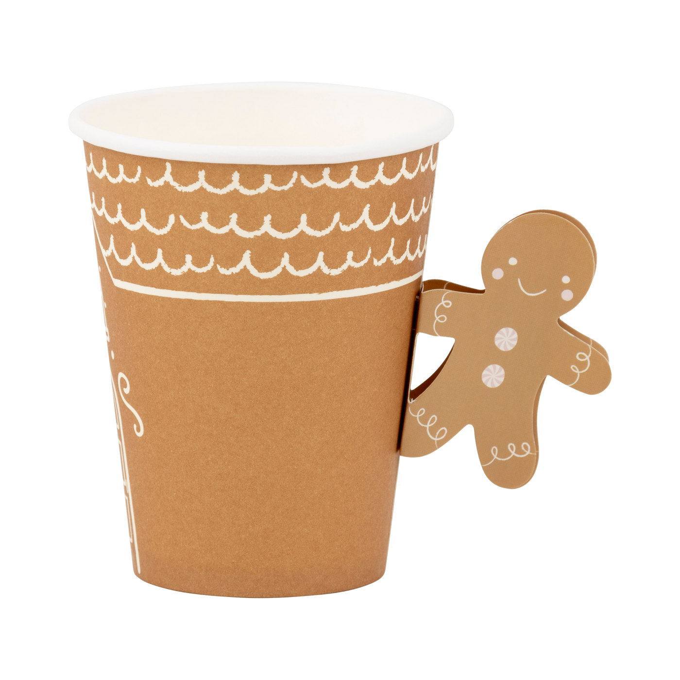 GBD1111 - Gingerbread Handled Paper Cup