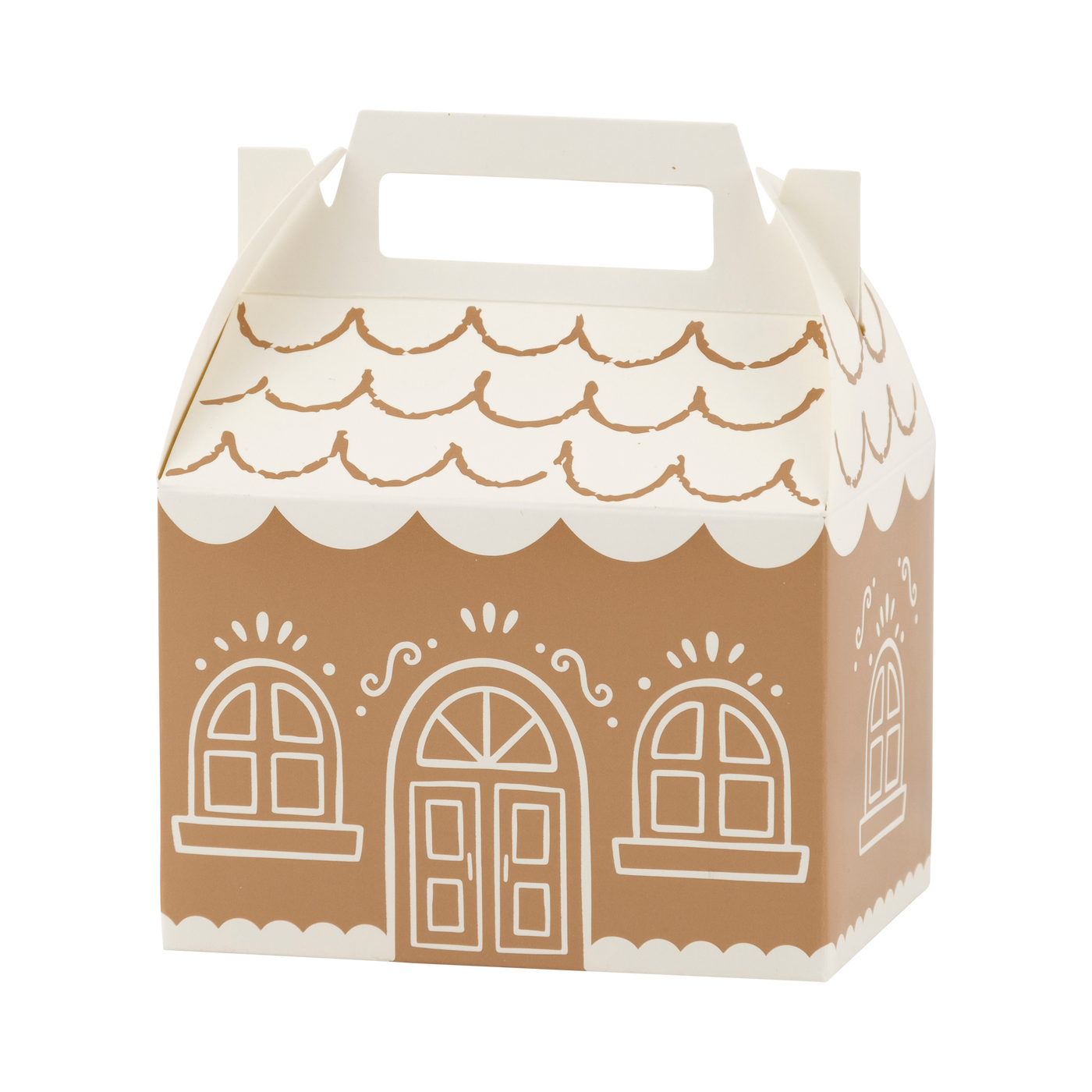 GBD1117 - Gingerbread House Gable Treat Boxes