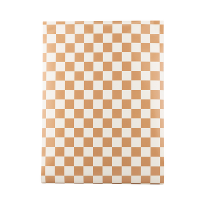 GBD1121 - Gingerbread Checked Table Runner