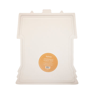 GBD1132 - Gingerbread Mansion Bamboo Tray