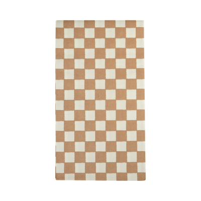 GBD1137 - Gingerbread Checked Dinner Napkin