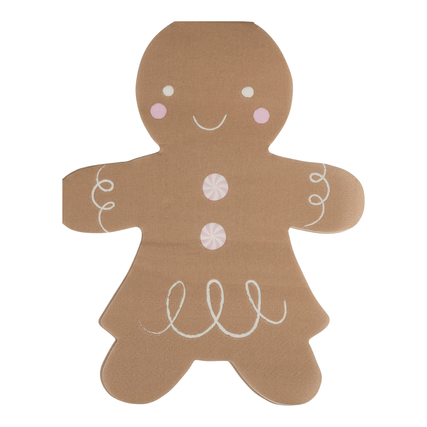 GBD1138 - Gingerbread Girl 5x6 Napkin