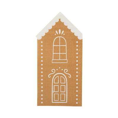 GBD1139 - Gingerbread Tall House Dinner Napkin