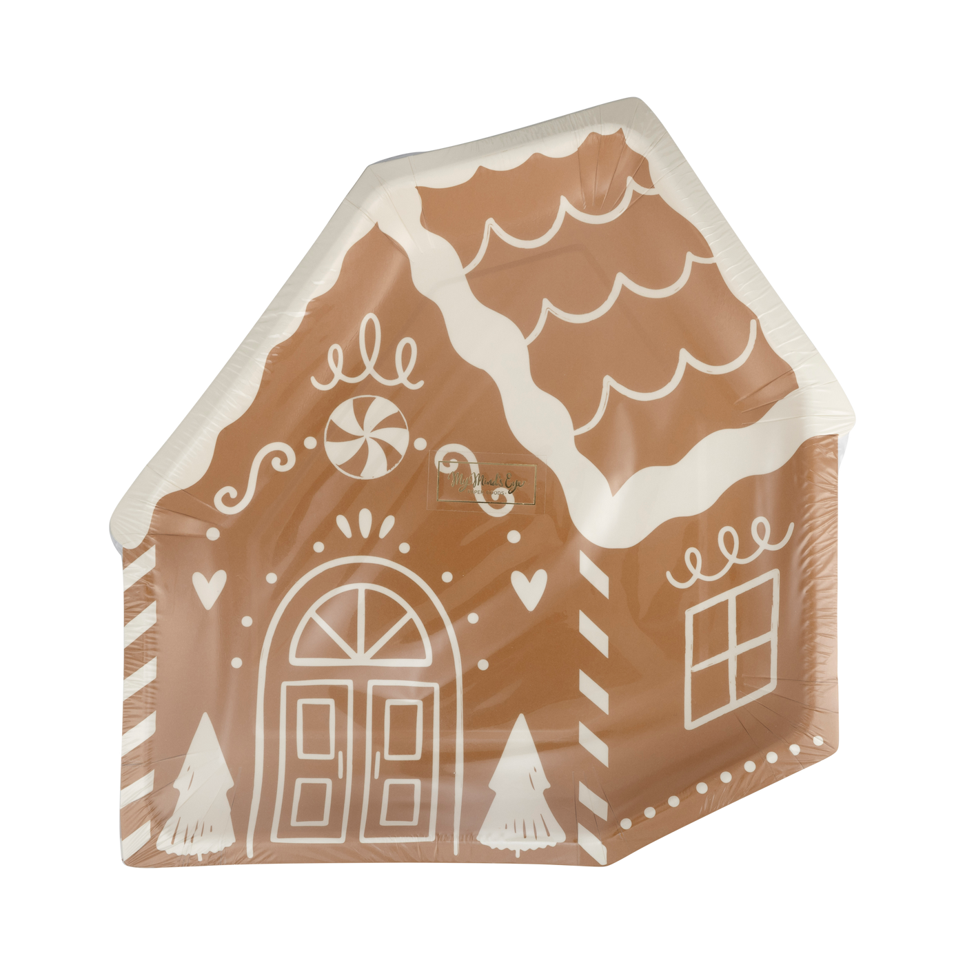 GBD1140 - Gingerbread House 9" Plate