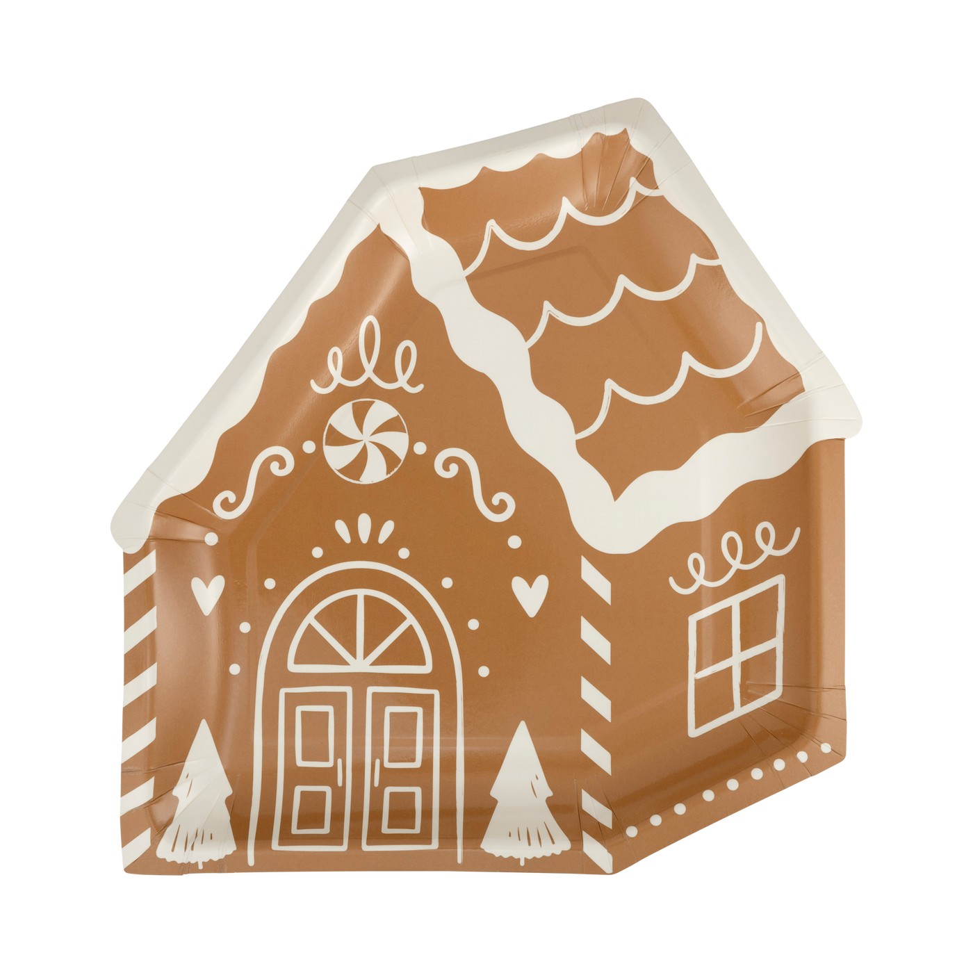 GBD1140 - Gingerbread House 9" Plate